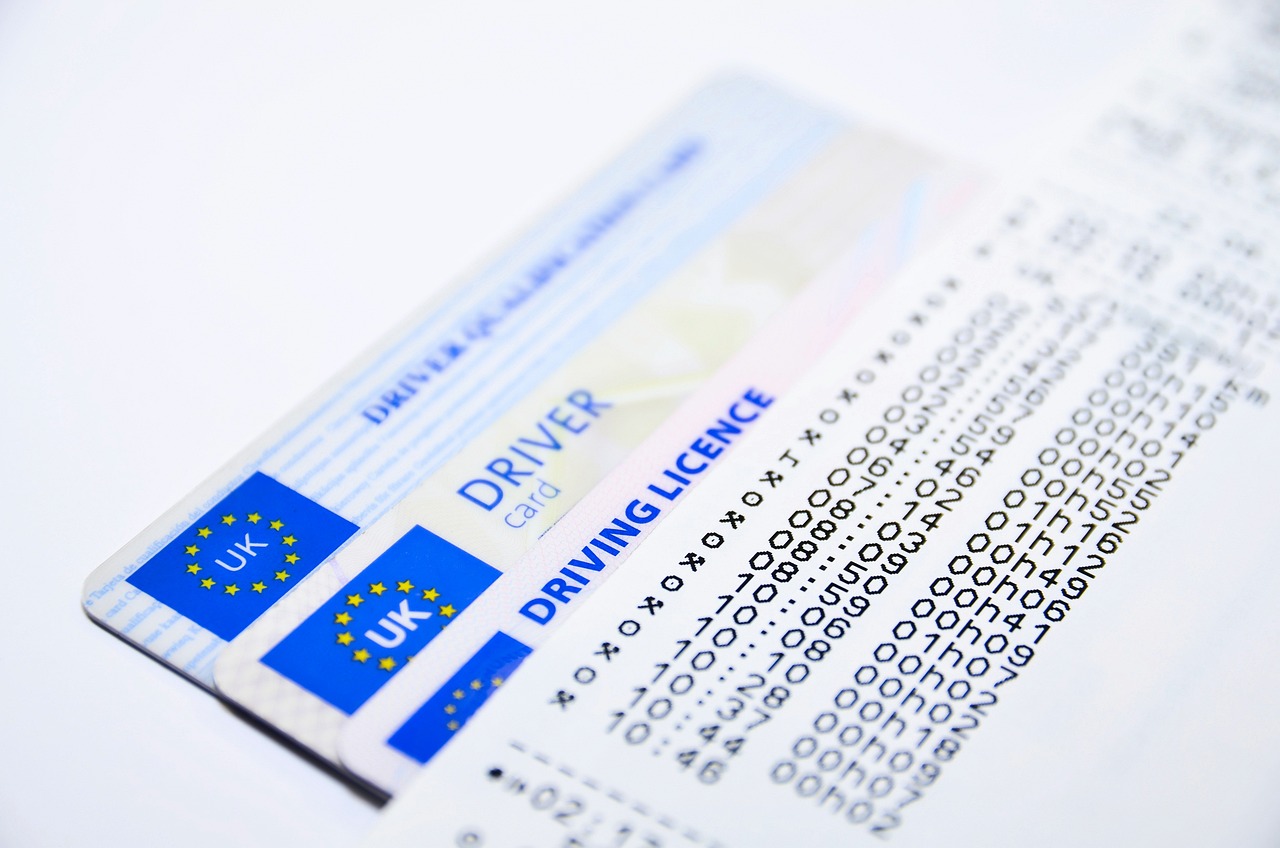 permis blanc