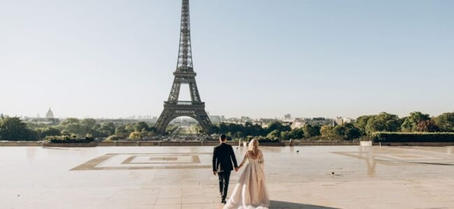 séance photo couple à Paris