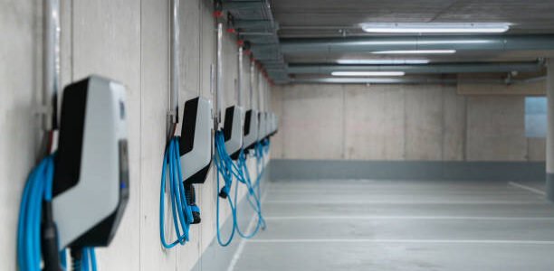 borne électrique garage